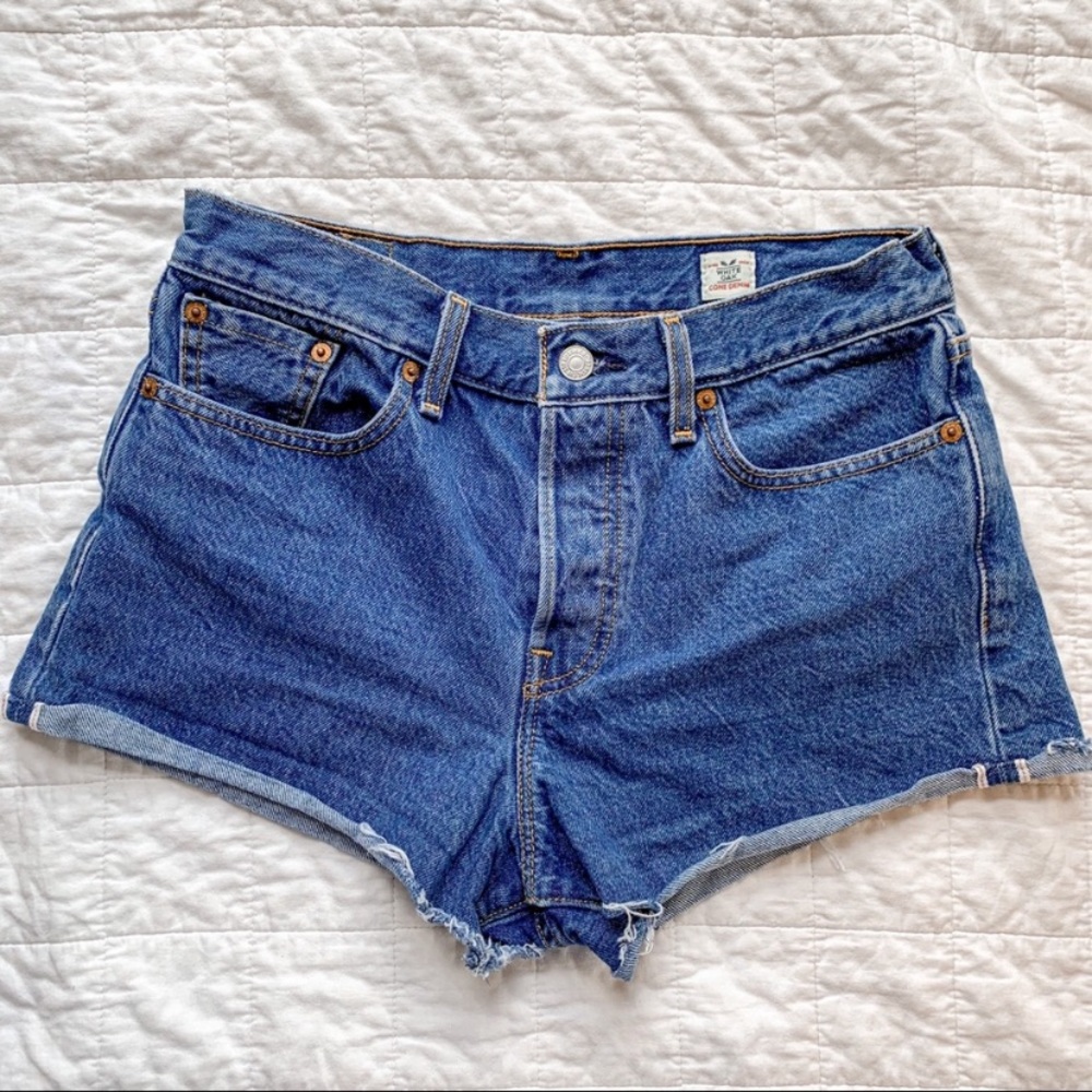 Levi’s Wedgie High Waisted Jean Shorts